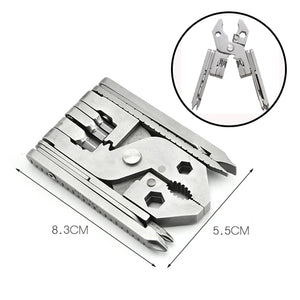 29 in 1 Multi Tool Bracelets Multifunction Repair Bracelet Stainless Steel Screwdriver Wrench Bicycle Camping Emergency Kit