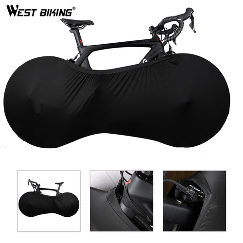 WEST BIKING MTB Road Bike Protector Wheels Cover Dust-Proof Scratch-proof Indoor Protective Gear 26 27.5 29 700C Storage Bag