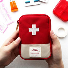 Load image into Gallery viewer, Outdoor First Aid Emergency Medical Bag Medicine Drug Pill Box Home Car Survival Kit Emerge Case Small 600D Oxford Pouch